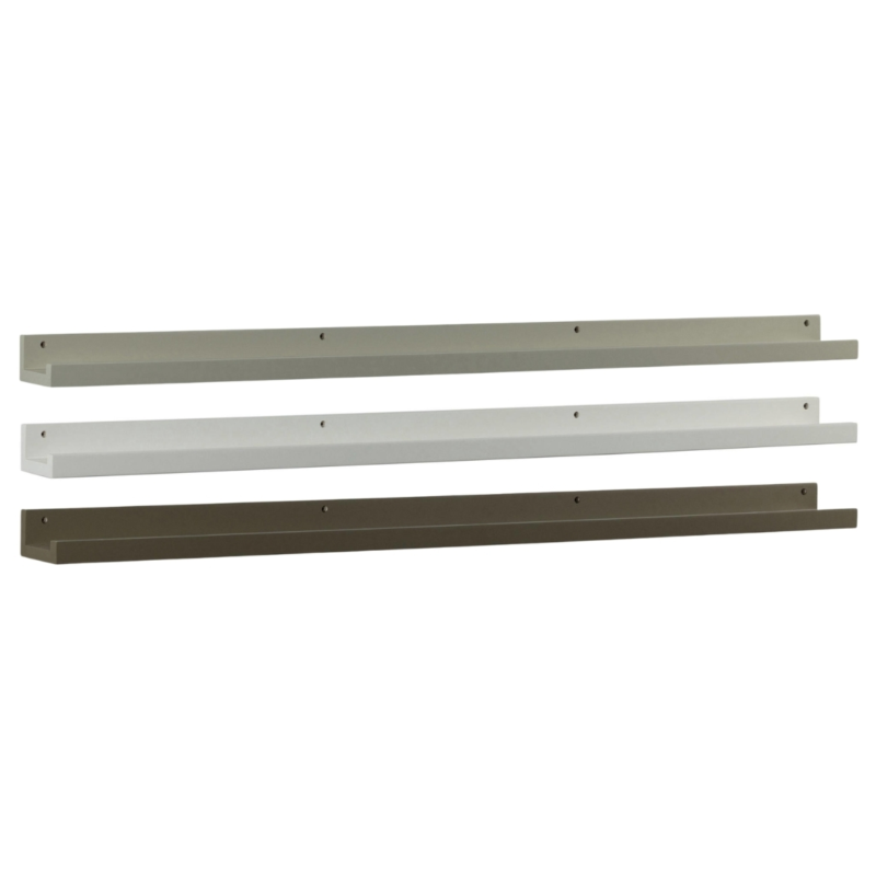 WOOOD wandplank Studio military brown 120 cm