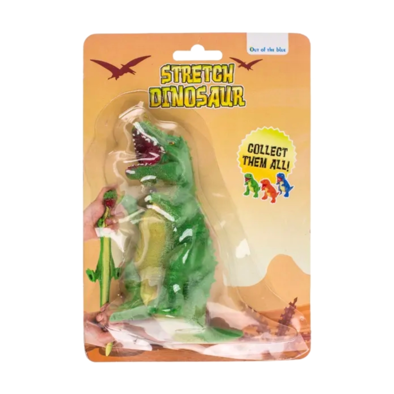 Out of the Blue Stretch Dinosaurus 13 cm 3 assorti