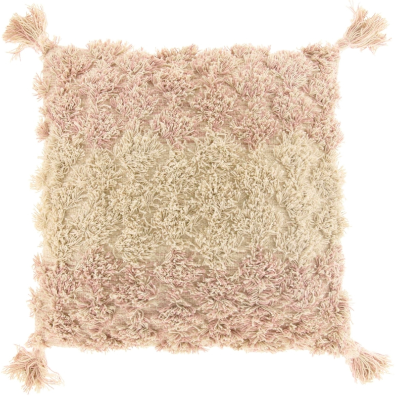 Unique Living Kussen Beira old pink 45x45cm
