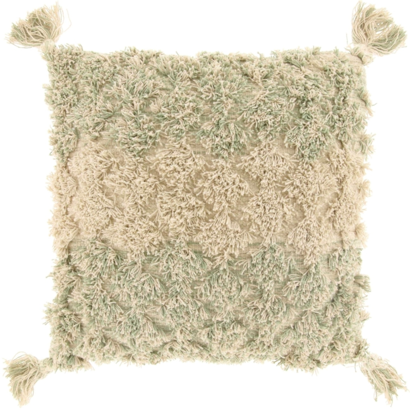 Unique Living Kussen Beira tea green 45x45cm