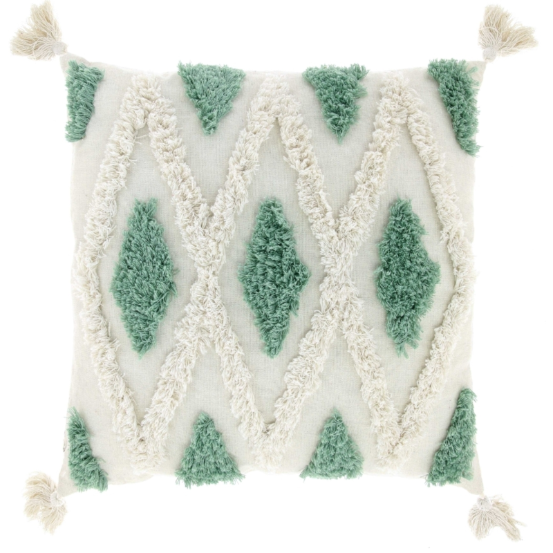 Unique Living Kussen Alys surf blue 45x45cm