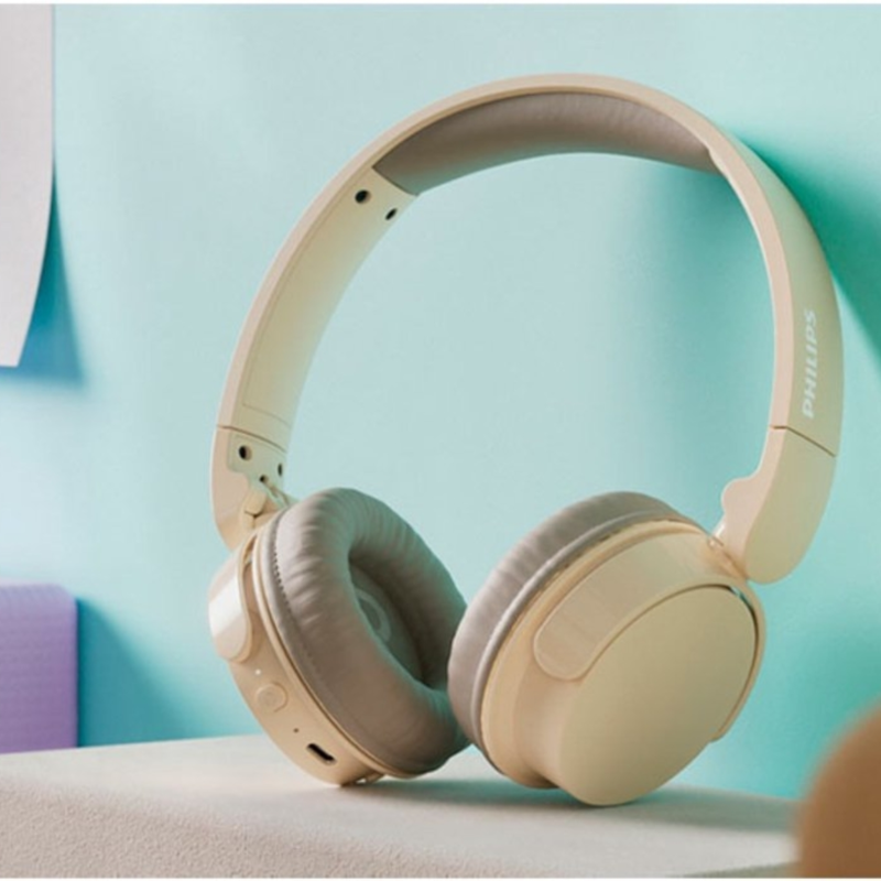 Philips TAH3209BG Bluetooth koptelefoon zand