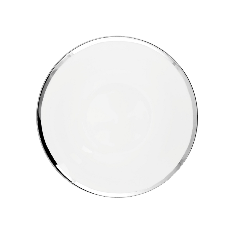 Vtwonen kom White Silver 18 cm