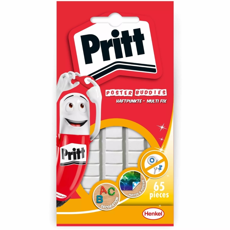 Pritt kneedlijm poster buddies multifix 65 stuks