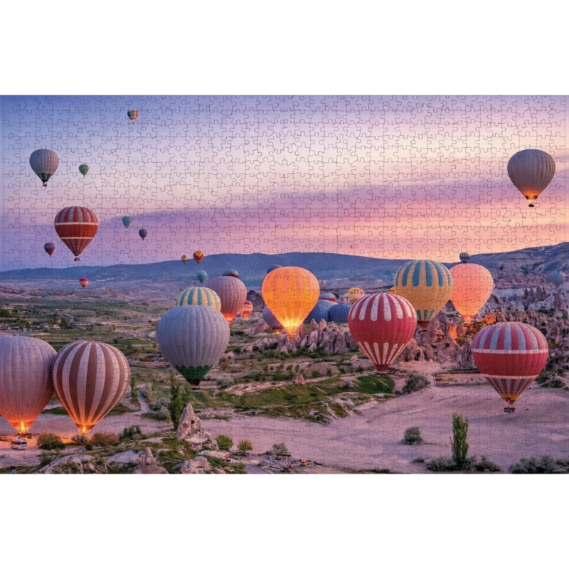 Huadada puzzel air balloon 50 x 70 cm 1000 stukjes