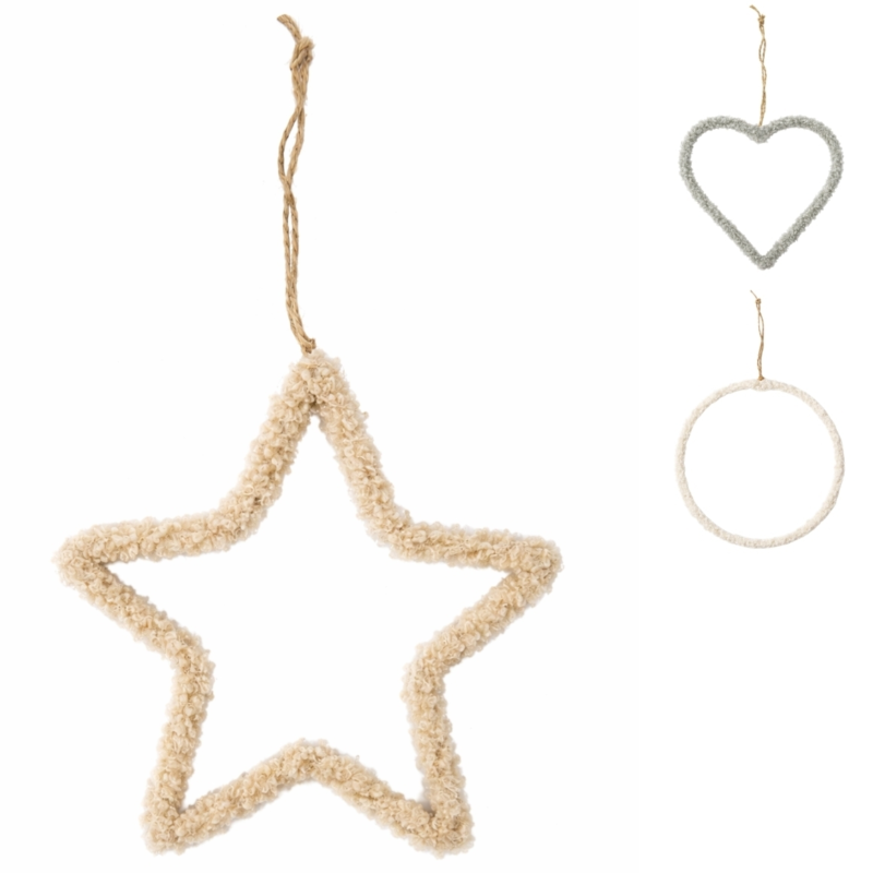 Hanger Teddy frame Ø20 cm 9 assorti