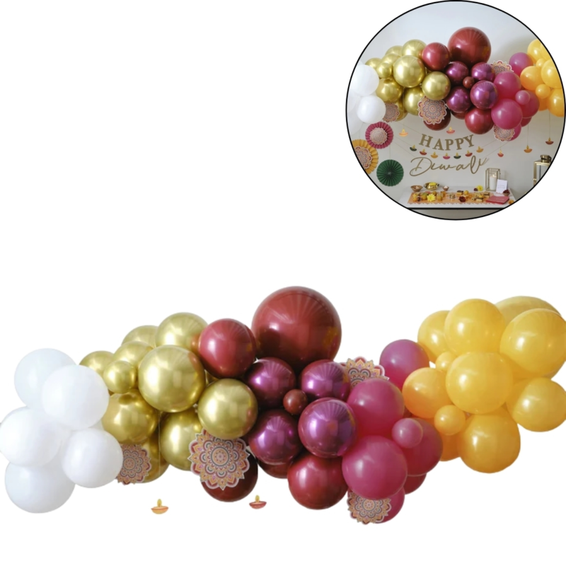 Ginger Ray ballonbogen-set multicolor 75 stück
