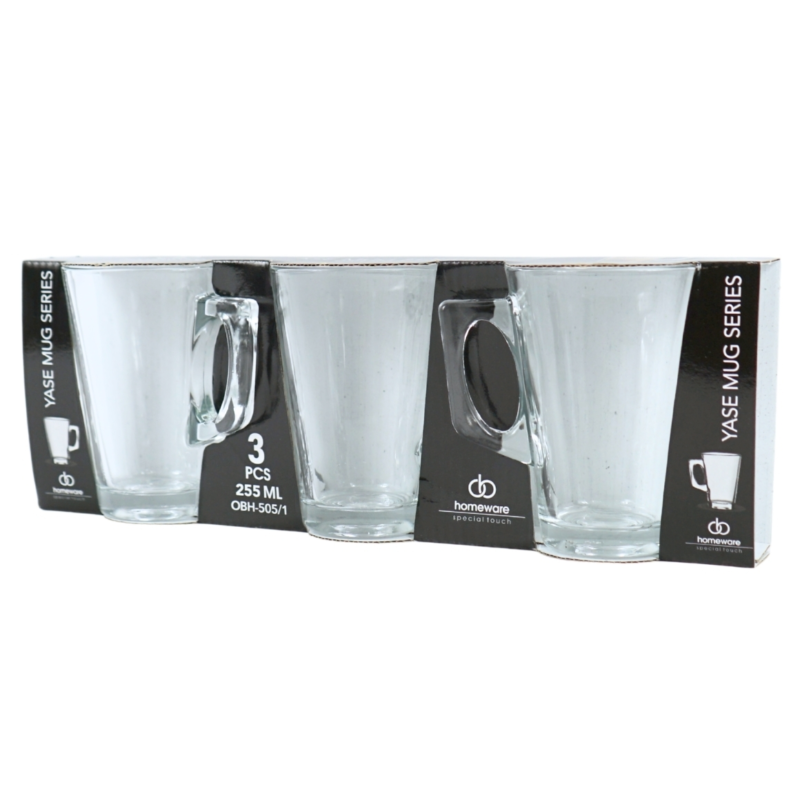 OB Homeware theeglas Yase 255 ml 3 stuks