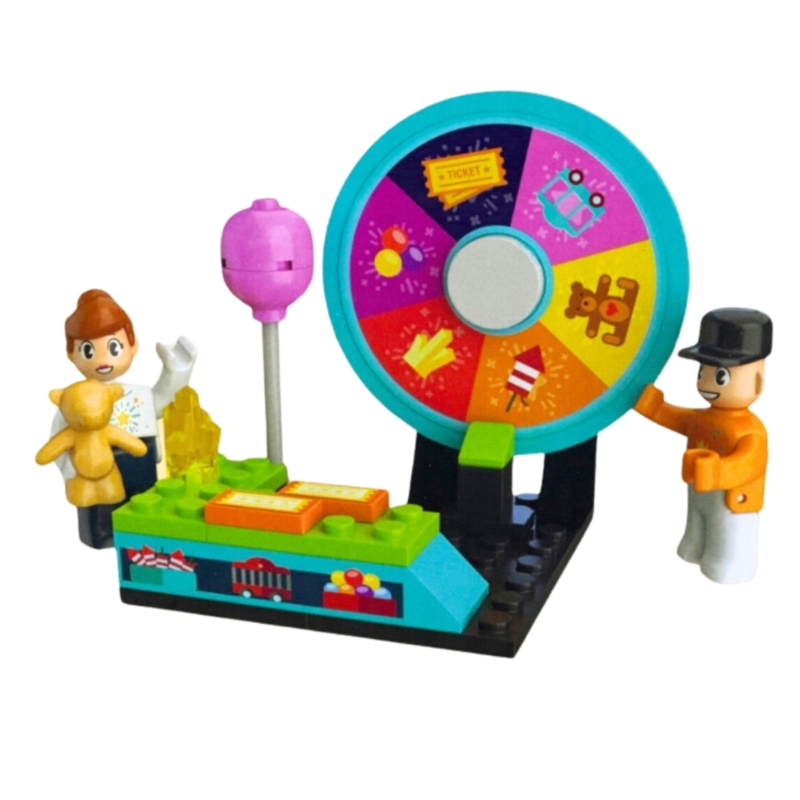 Kids Bricks bouwstenen Fun Park 130 delig 15 cm VE124