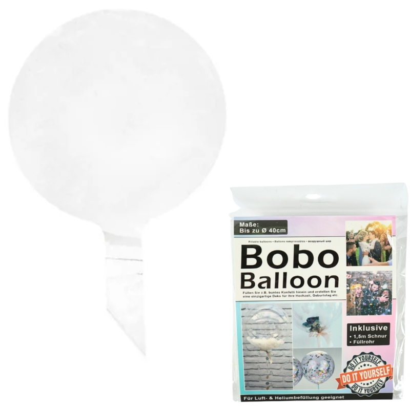 Bobo ballon vulbaar 40 cm