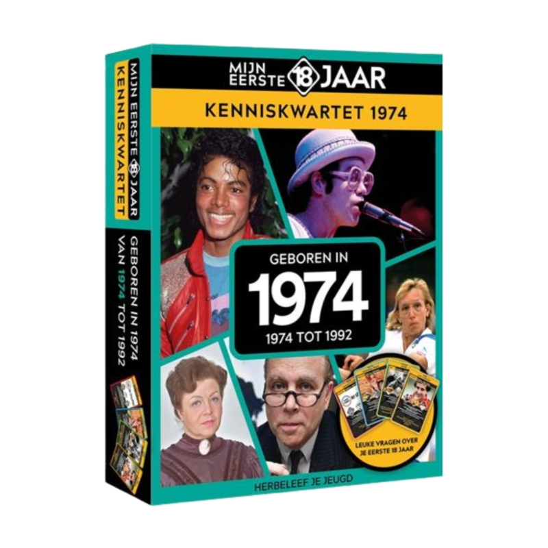 Mijn eerste 18 jaar kenniskwartet 1974 Belgie