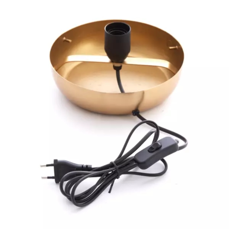 Light & Living tafellamp Cetara EU stekker groen 33 cm