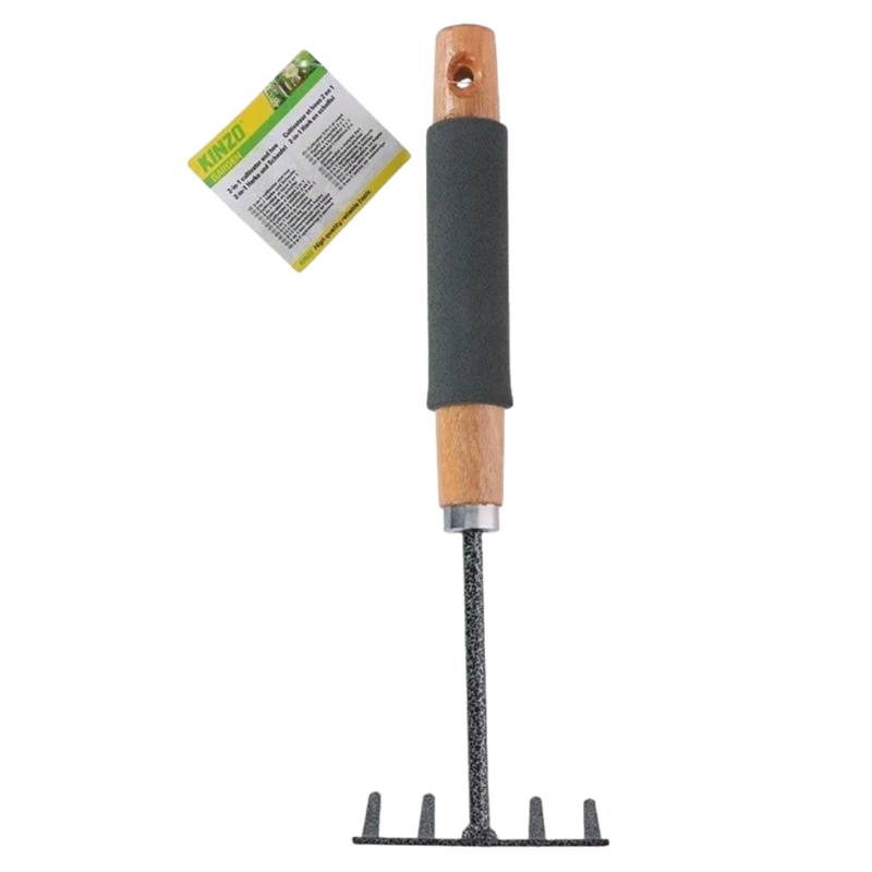 Kinzo tuin hark klein 28 cm