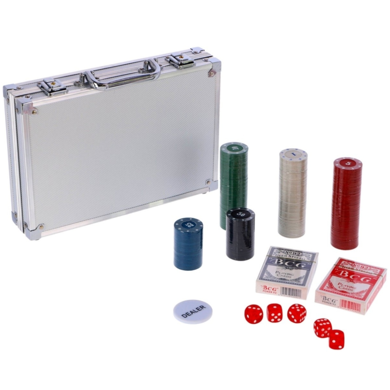 Pokerset in koffer 200-Delig