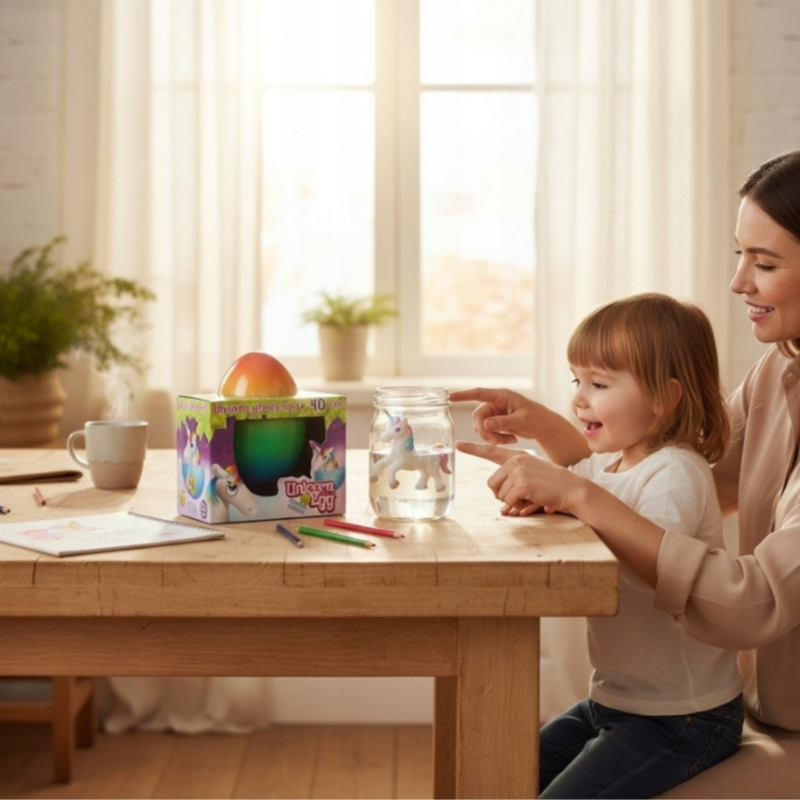 XXL dinosaurus unicorn ei 18 cm 4 assorti