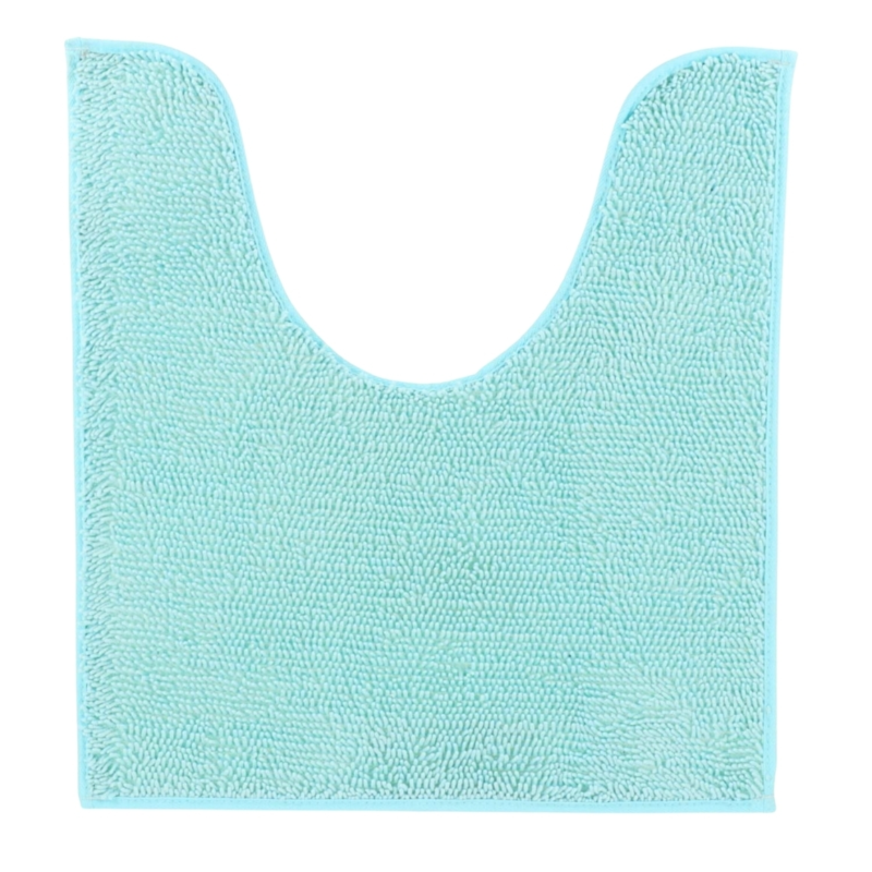 WC mat aqua polyester 45 x 50 cm