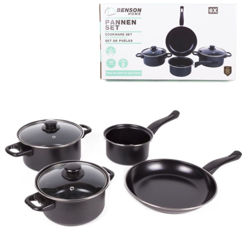 Benson Pfannenset 6-teilig