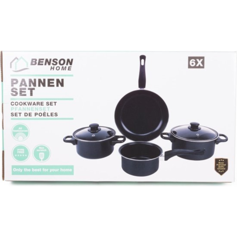 Benson Pfannenset 6-teilig