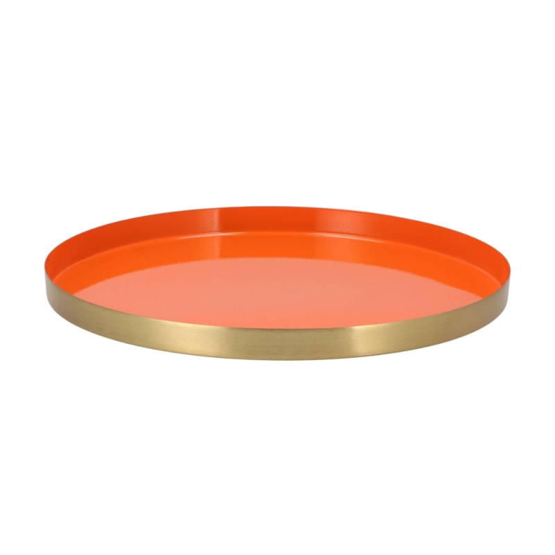 Dienblad Marrakech oranje 33 cm