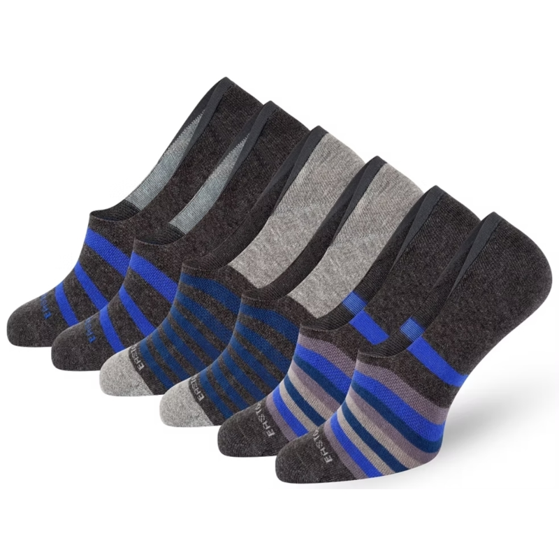 Easton Marlowe no show sokken unisex maat 43/46 2 assorti set van 6