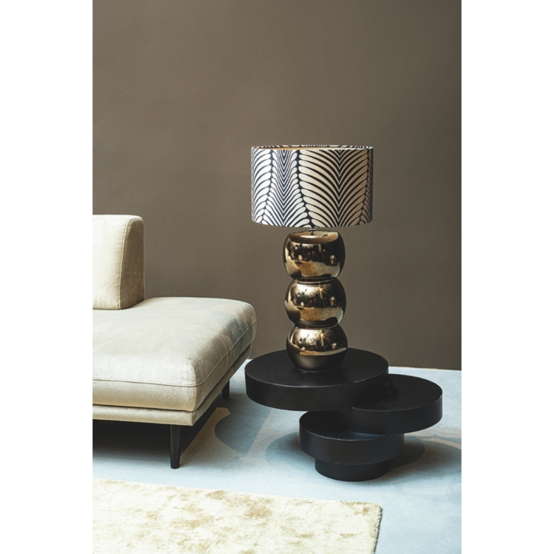 PTMD bijzettafel Essy zwart 68 cm