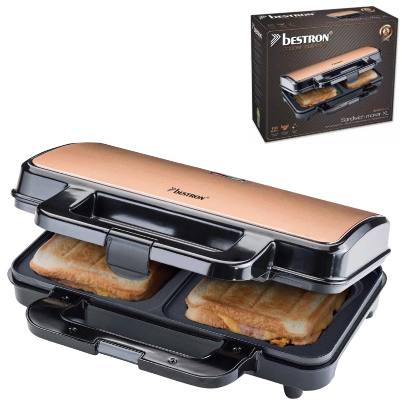 Bestron tosti ijzer contactgrill 900 watt