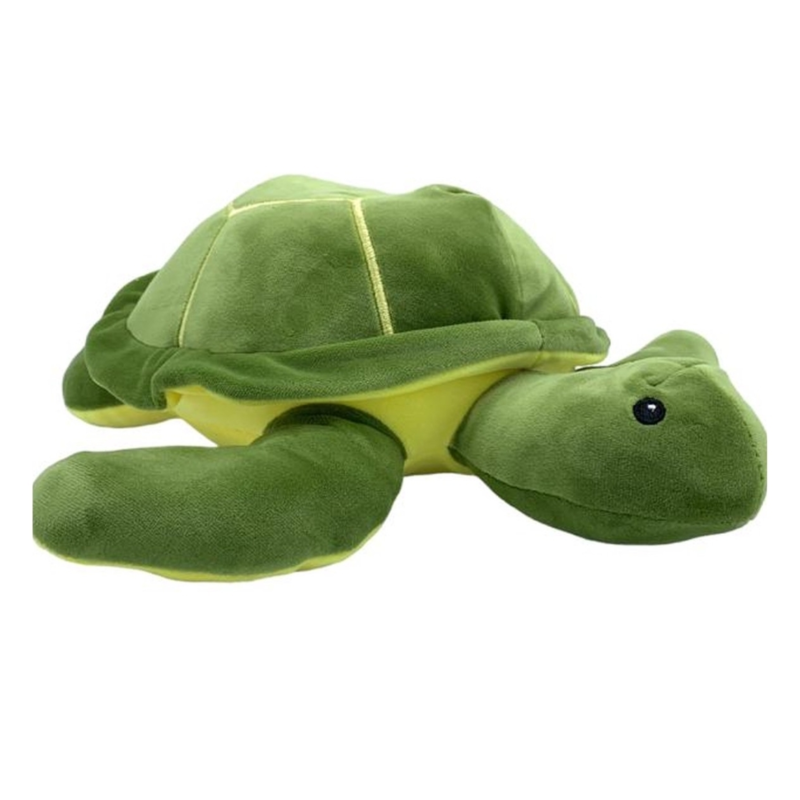 Knuffel schildpad groen 35 cm