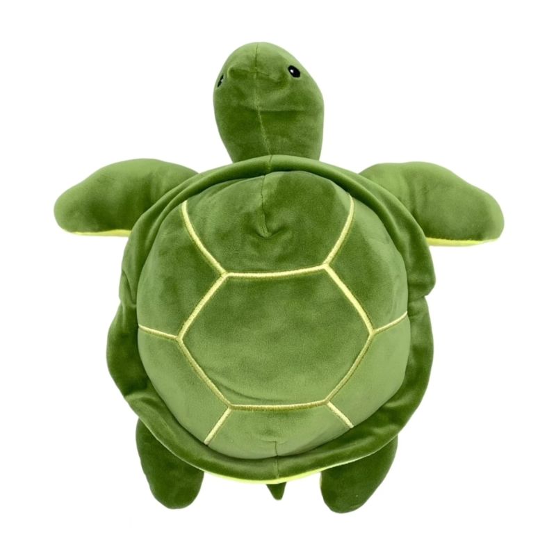 Knuffel schildpad groen 35 cm