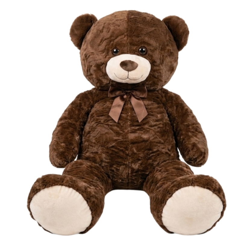 Knuffel beer XXL bruin 150 cm