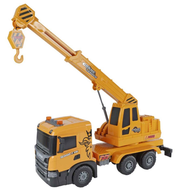 2-Play Scania kraan met licht en geluid 48 cm