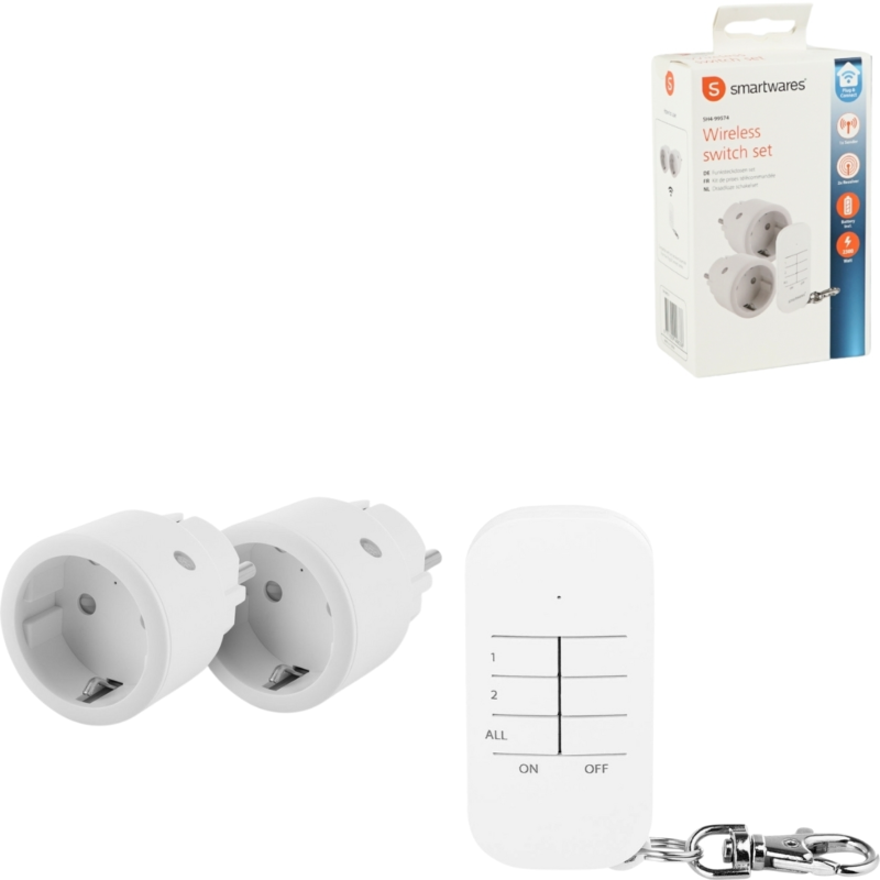 Smartwares draadloze schakelset 2300 W
