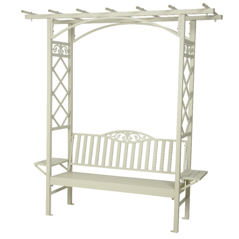 (R) Tuinbank Barolo aluminium beige 210 cm