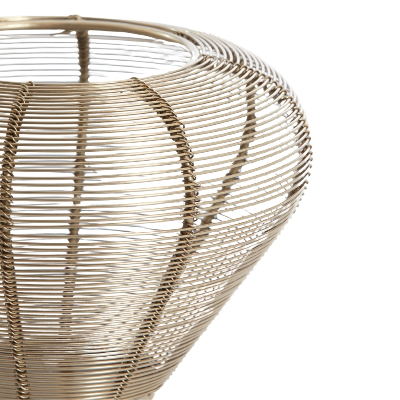 Light en Living theelichthouder Mealynn goudkleurig 33 cm