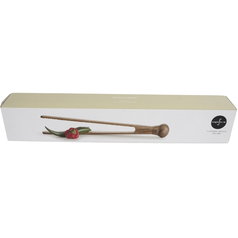 Sagaform serveertang eikenhout 30 cm