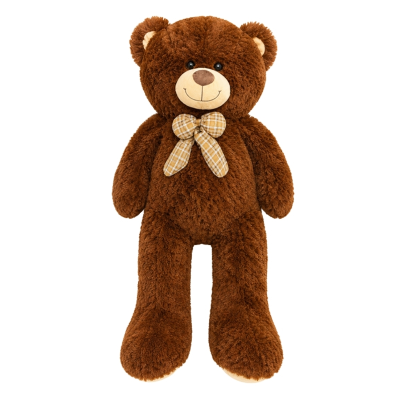 Knuffel beer bruin 100 cm