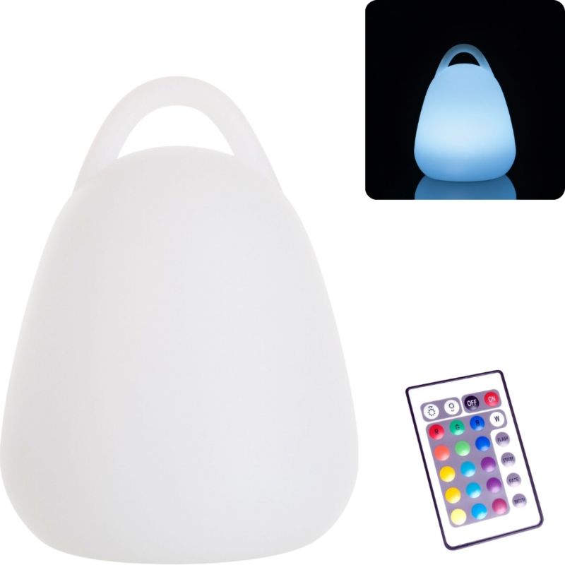 J-Line tafellamp outdoor oplaadbaar LED 24 cm