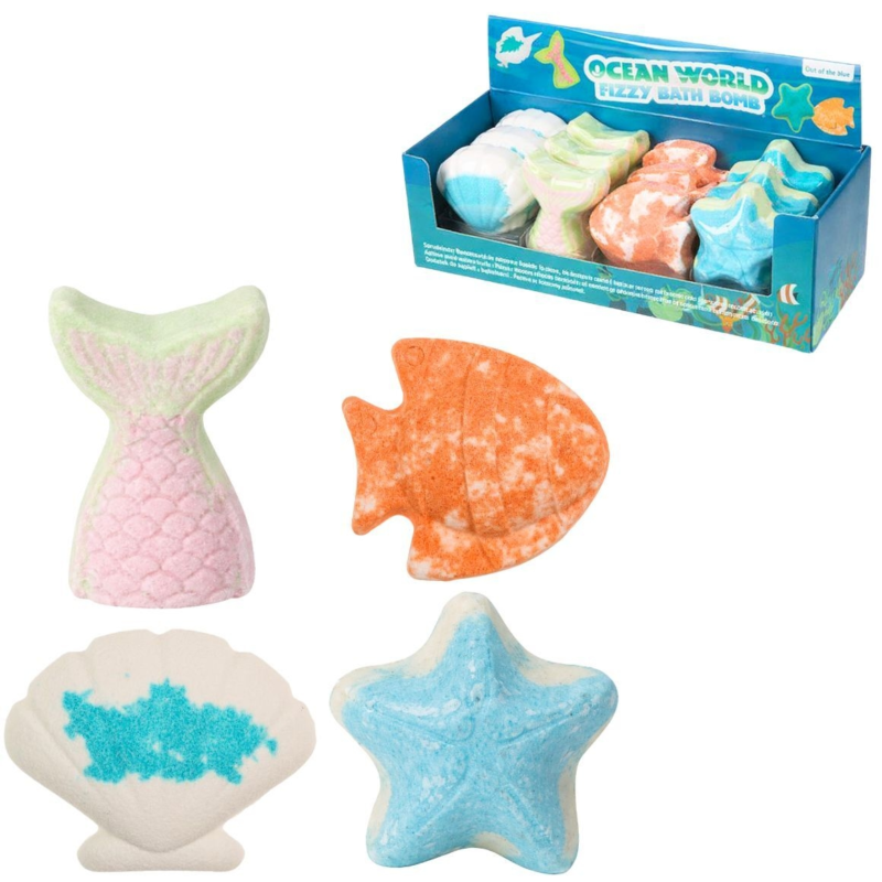Out of the Blue bad bruisbal Ocean World 100 gr 4 assorti