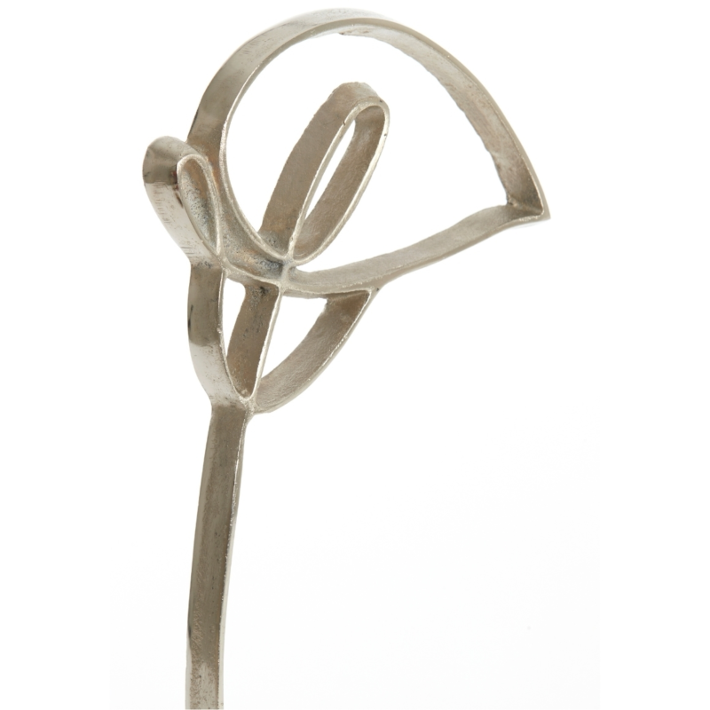 Light & Living beeld Calla nikkelkleurig 38 cm