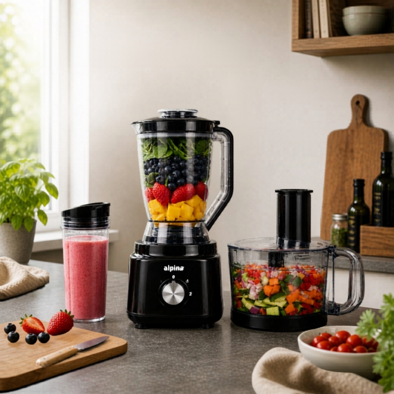 Alpina keukenmachine 2-in-1 750 watt