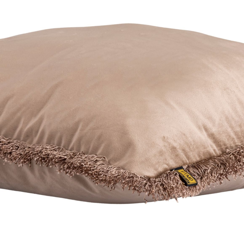 PTMD kussen Nous velvet taupe 60 x 60 cm