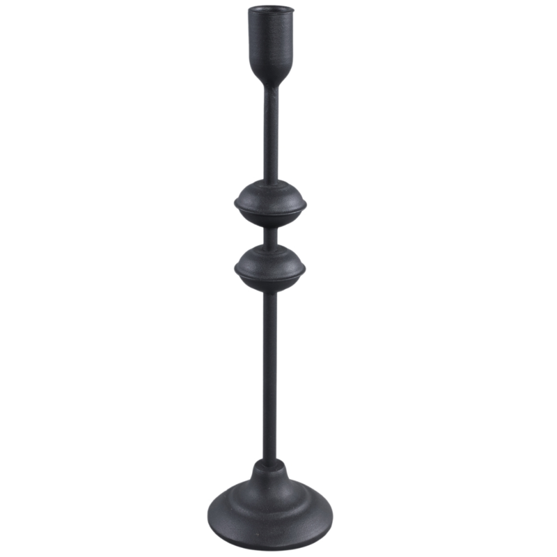 PTMD kandelaar Ciba zwart 37 cm