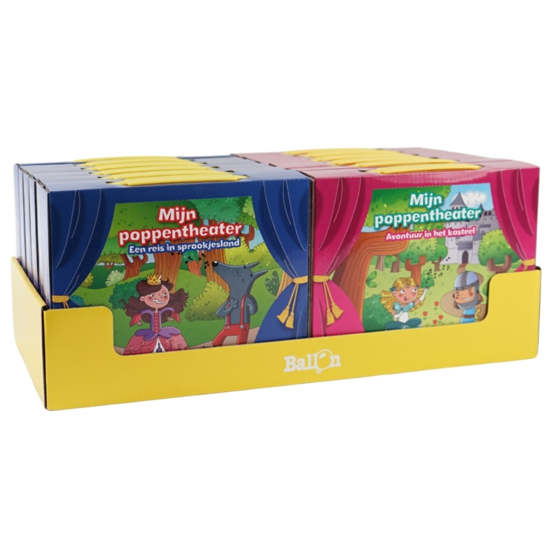Mijn poppentheater een reis in sprookjesland