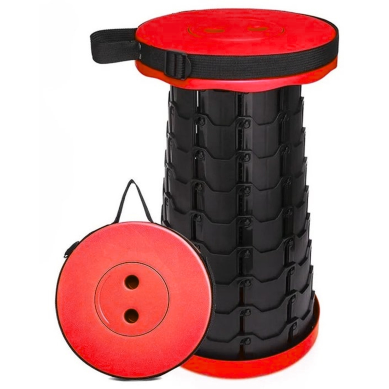 Big Dean opvouwbare kruk rood 45 cm