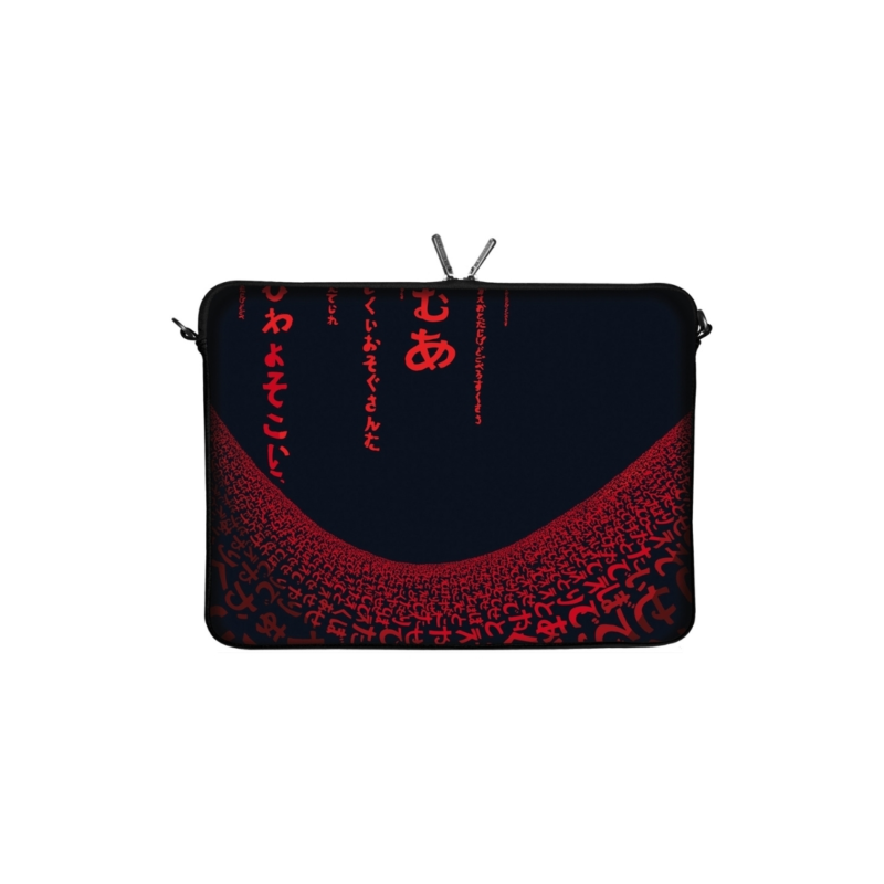 Digittrade laptop sleeve Red Matrix 10,2 inch