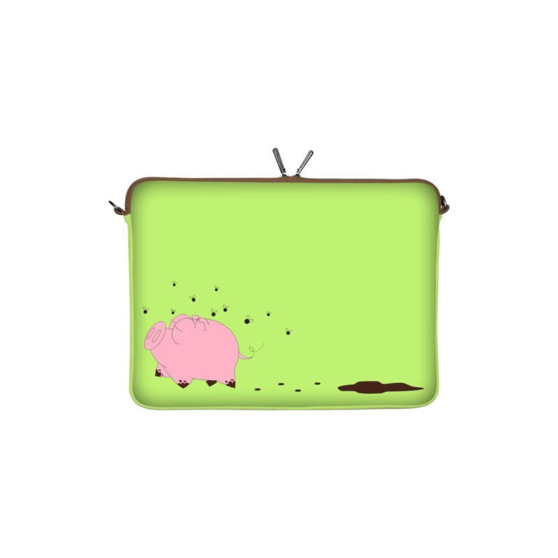 Digittrade laptop sleeve Happy Piggy 10,2 inch
