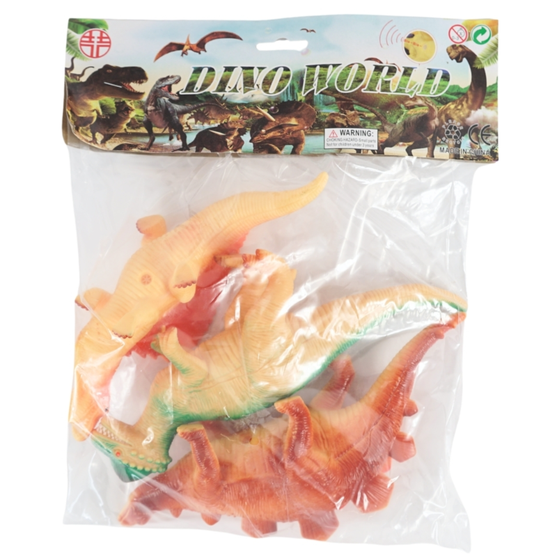 Dino World dinosaurus 27 cm 3 stuks
