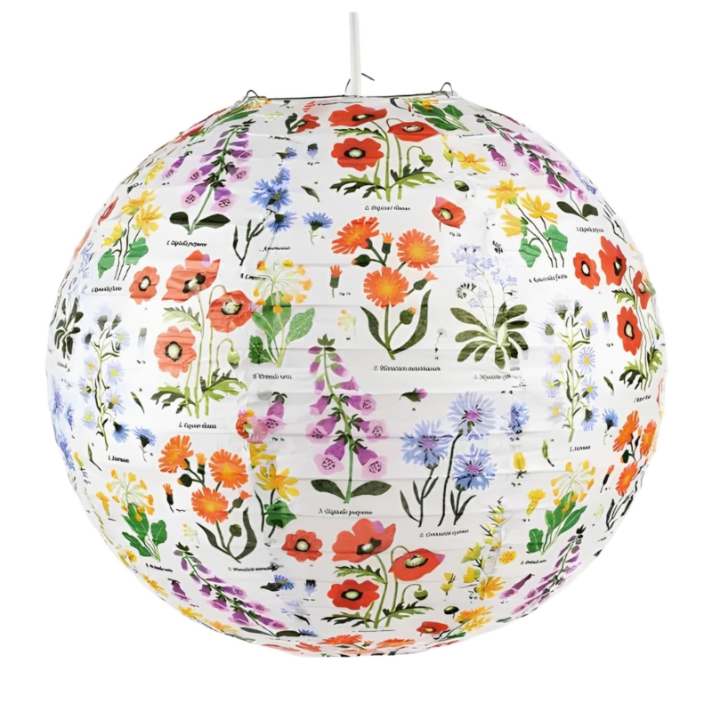 Rex London lampion Wild Flowers papier 40 cm