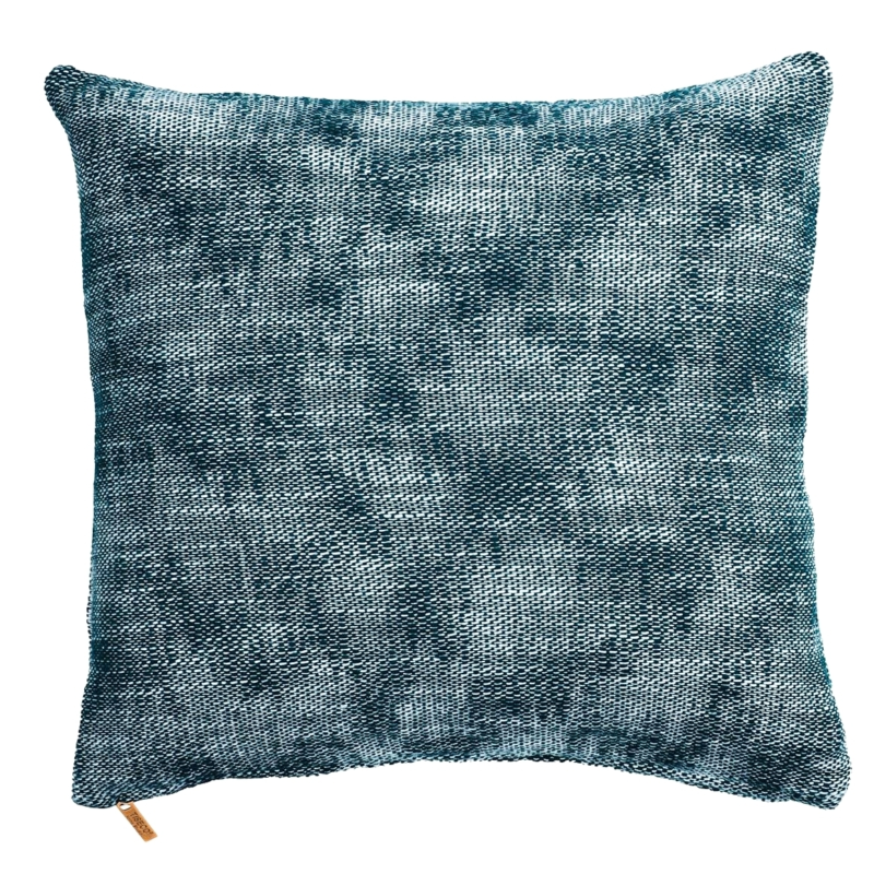 Tiseco kussen Melange blauw 45 x 45 cm