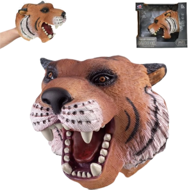 Toy Model handpop tijger 16 cm