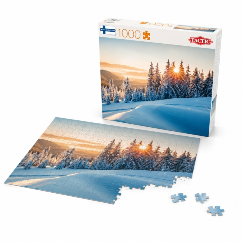 Tactic puzzel Sneeuwlandschap 67 x 48 cm 1000 stukjes
